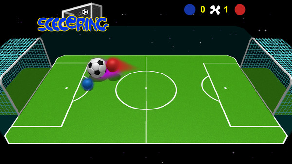 Soccering game for Linux 1