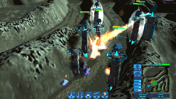 Скриншот из Galactic Tower Defense