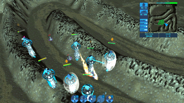 Скриншот из Galactic Tower Defense