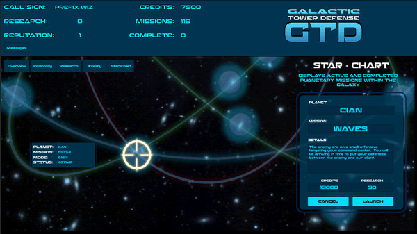Скриншот из Galactic Tower Defense