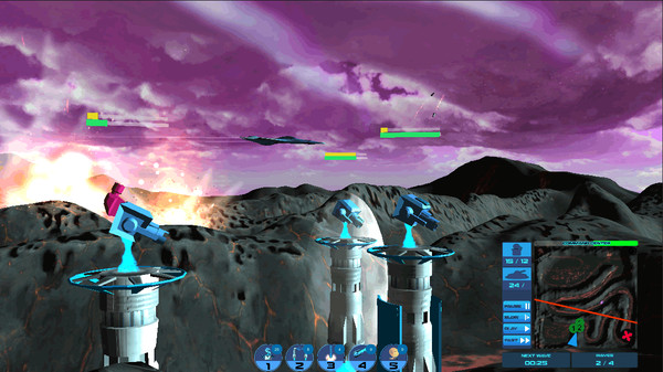 Скриншот из Galactic Tower Defense