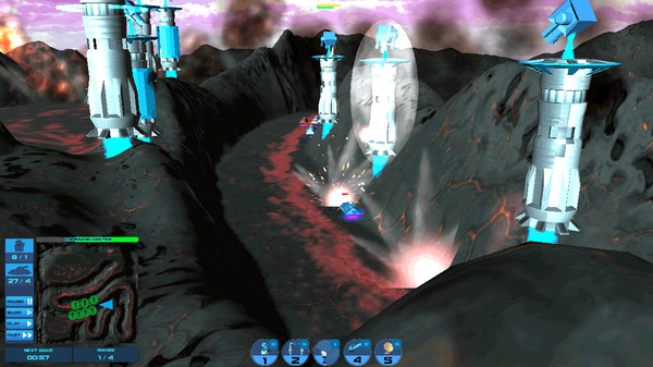 Скриншот из Galactic Tower Defense