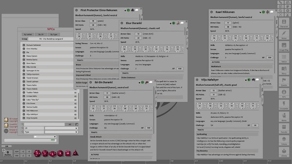 Скриншот из Fantasy Grounds - City Backdrop: Languard (5E)