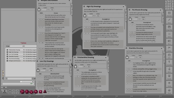Скриншот из Fantasy Grounds - City Backdrop: Languard (5E)
