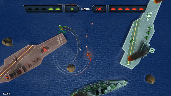 Скриншот из brainCloud Bombers