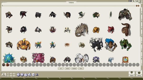 Скриншот из Fantasy Grounds - Devin Night Token Pack: Tome of Beasts 8: Sandman - Zmey +Appendix NPC's (Token Pack)