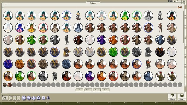 Скриншот из Fantasy Grounds - Moderns, Volume 9 (Token Pack)
