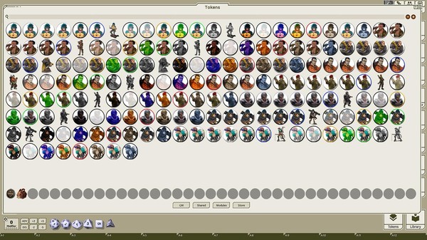 Скриншот из Fantasy Grounds - Moderns, Volume 9 (Token Pack)