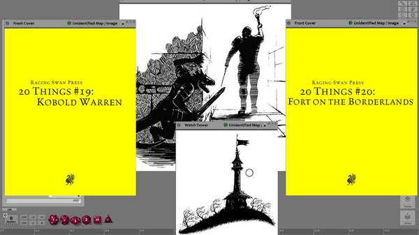 Скриншот из Fantasy Grounds - 20 Things #19 to #20: Kobold Warren, Fort on the Borderlands (Any Ruleset)