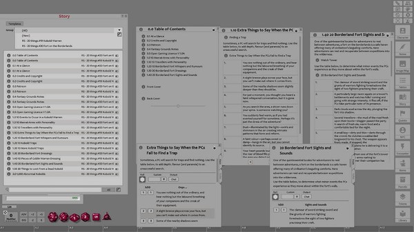 Скриншот из Fantasy Grounds - 20 Things #19 to #20: Kobold Warren, Fort on the Borderlands (Any Ruleset)