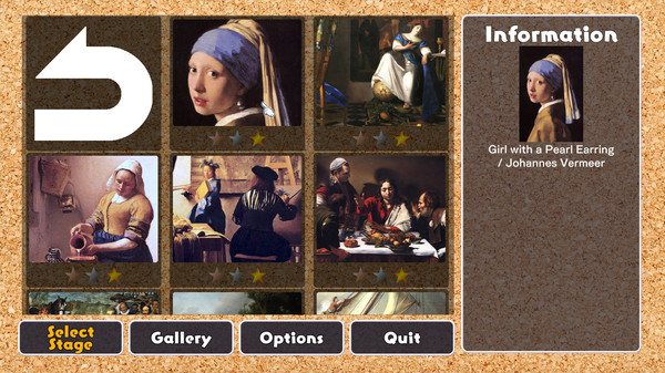 Скриншот из Jigsaw Masterpieces : Masterpieces of World - Baroque -
