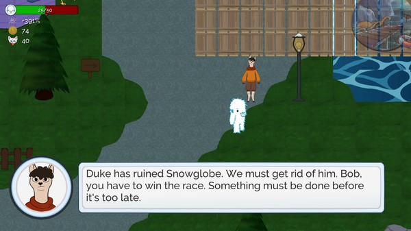 Скриншот из Bob and Kuura: Lost in Snowglobe