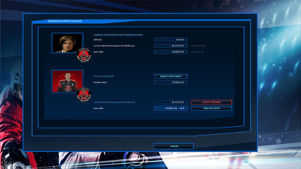 Скриншот из Hockey Manager 20|20