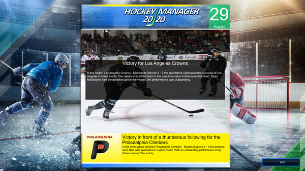 Скриншот из Hockey Manager 20|20