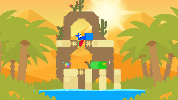 Скриншот из Snakebird Primer Скриншот из Snakebird Primer