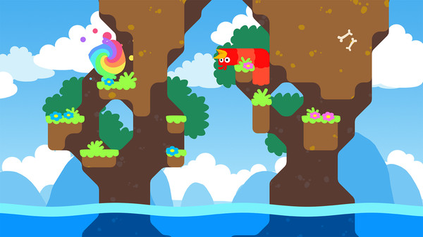 Скриншот из Snakebird Primer Скриншот из Snakebird Primer