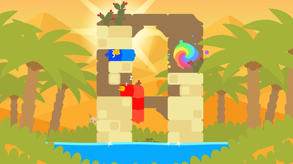 Скриншот из Snakebird Primer Скриншот из Snakebird Primer