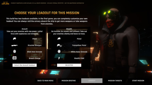 Starship Saboteur Prototype game for windows Pc 1