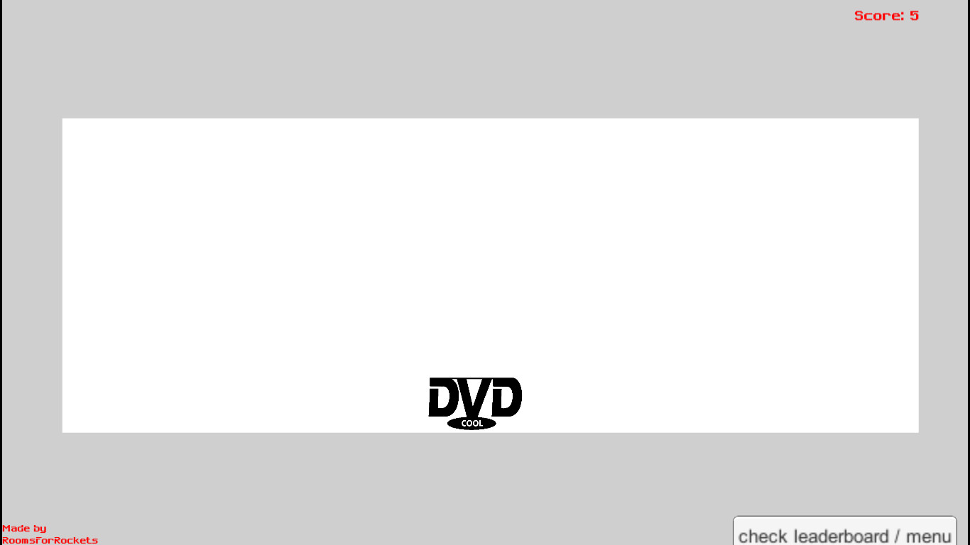 Bouncing DVD Screensaver - OpenProcessing