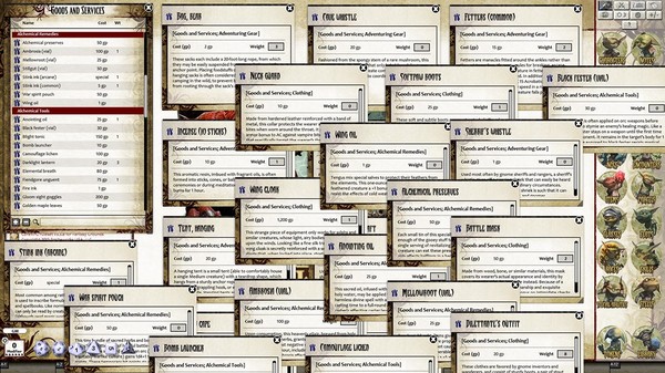 Скриншот из Fantasy Grounds - Pathfinder RPG - Advanced Race Guide (PFRPG)