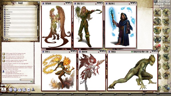 Скриншот из Fantasy Grounds - Pathfinder RPG - Advanced Race Guide (PFRPG)