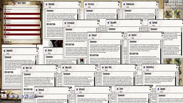 Скриншот из Fantasy Grounds - Pathfinder RPG - Advanced Race Guide (PFRPG)