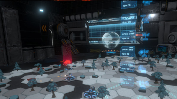 Hex Defense game for Linux 1