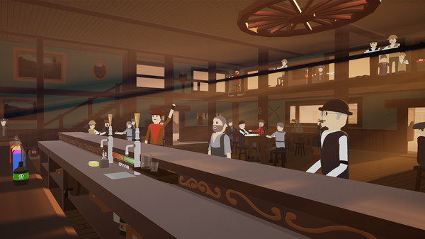 Saloon VR game for Linux 1