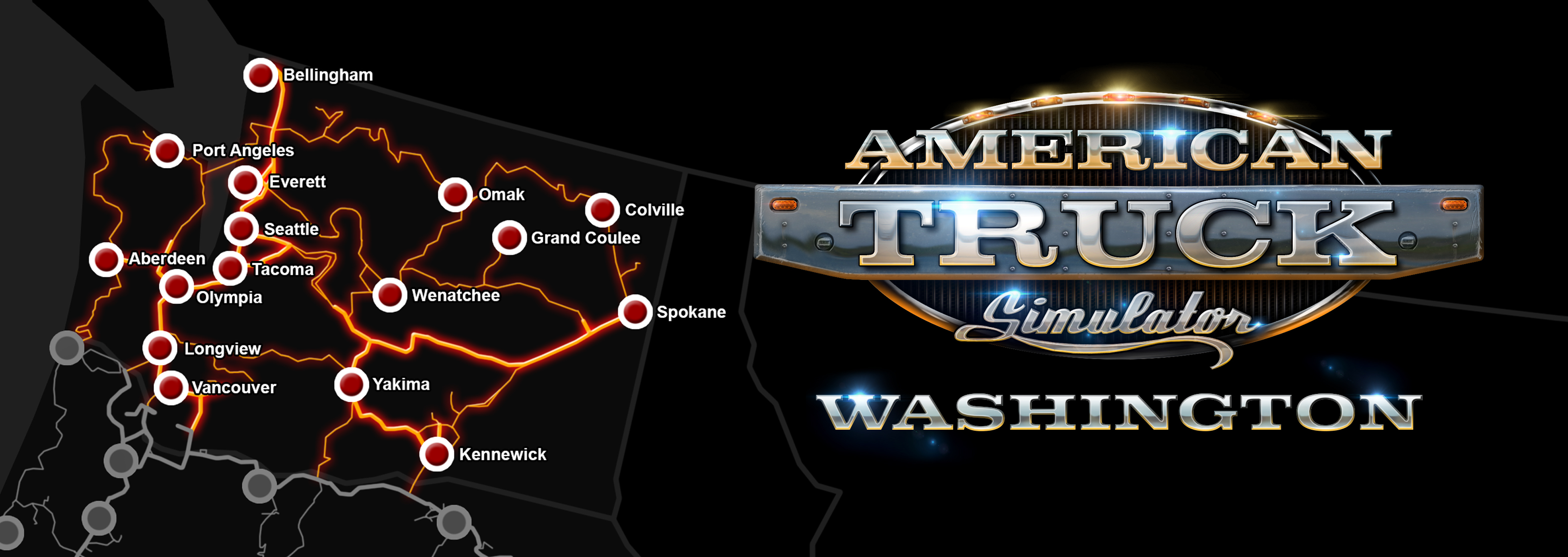 American Truck Simulator Washington DLC EU PC Download