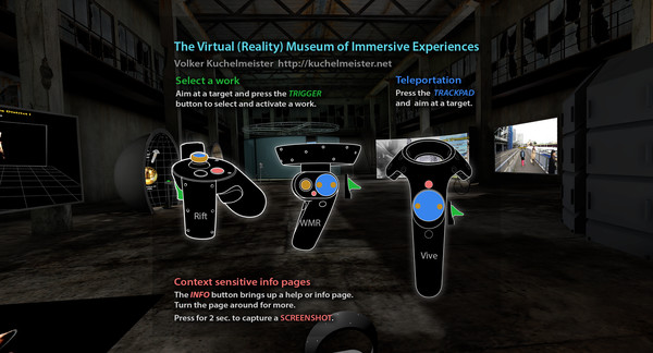 The Virtual Reality Museum of Immersive Experiences