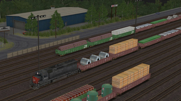 Скриншот из Trainz 2019 DLC: Brazemore Yard