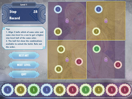 Four-color Fantasy game for Linux 1