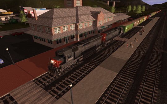 Скриншот из Trainz 2019 DLC: Kickstarter County (TANE)