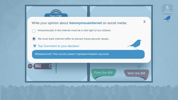 Balanced Politics Simulator game for Linux 1