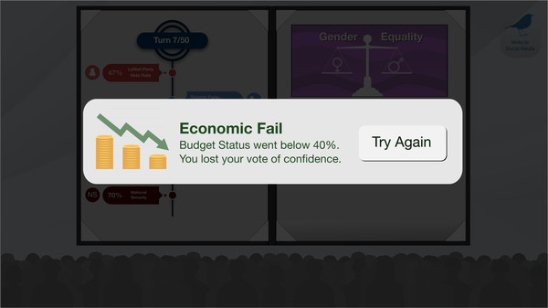 Balanced Politics Simulator screenshot