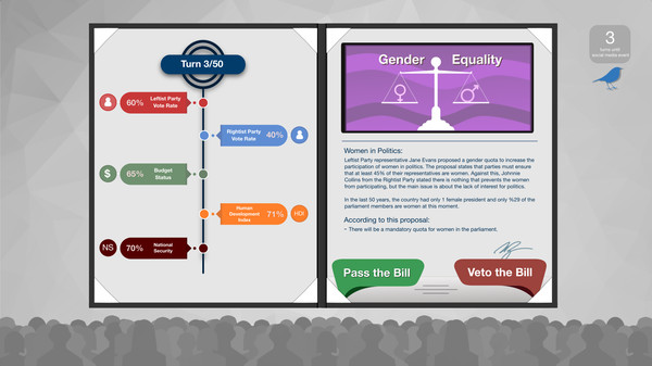 Balanced Politics Simulator minimum requirements