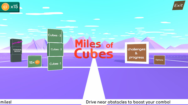 Miles of Cubes game for Linux 1