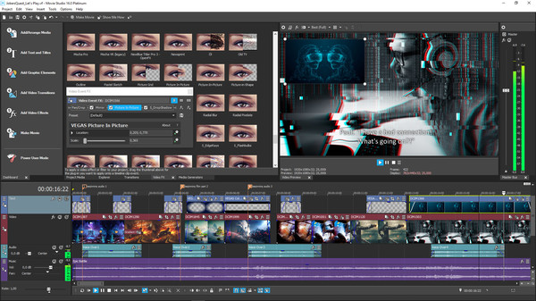 VEGAS Movie Studio 16 Platinum Steam Editionfor windows and Linux 1