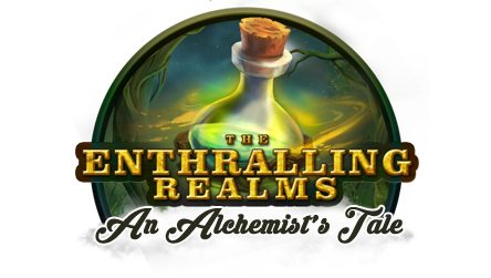 The Enthralling Realms: An Alchemist's Tale Logo
