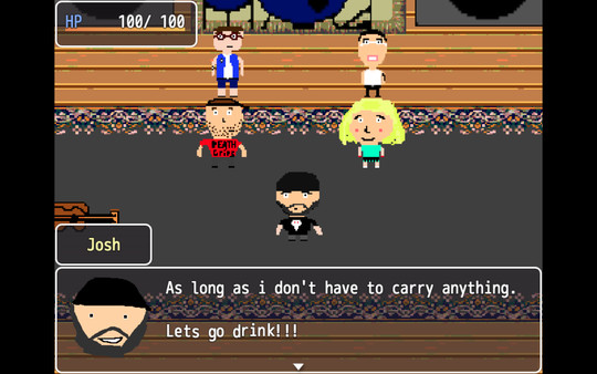 Скриншот из Ellen and the Degenerates RPG