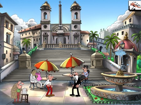 Скриншот из Mortadelo y Filemón: La banda de Corvino