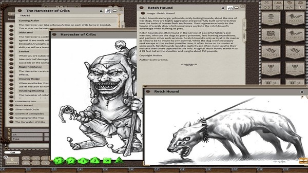 Скриншот из Fantasy Grounds - The Blight: Children of the Harvest (5E)