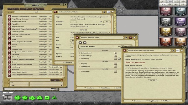Скриншот из Fantasy Grounds - The Blight: The Crucible (PFRPG)
