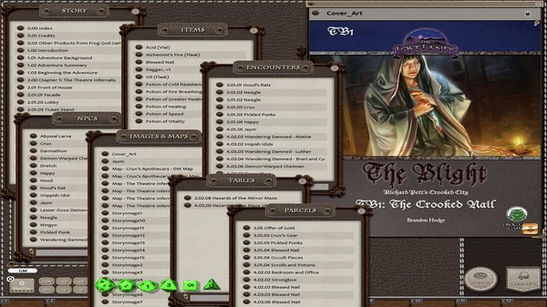 【图】Fantasy Grounds – The Blight: The Crooked Nail (5E)(截图1) 【图】Fantasy Grounds – The Blight: The Crooked Nail (5E)(截图1)