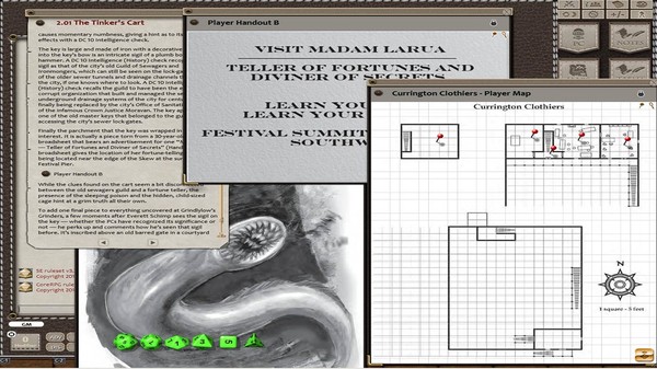 Скриншот из Fantasy Grounds - The Blight: Bloody Jack (5E)