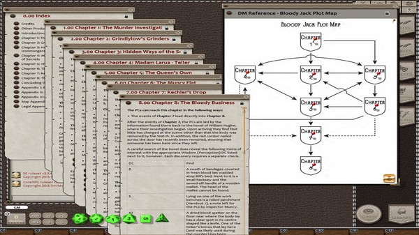 Скриншот из Fantasy Grounds - The Blight: Bloody Jack (5E)