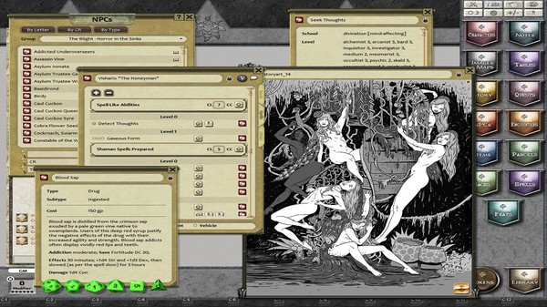 【图】Fantasy Grounds – The Blight: Horror in the Sinks (PFRPG)(截图3) 【图】Fantasy Grounds – The Blight: Horror in the Sinks (PFRPG)(截图3)