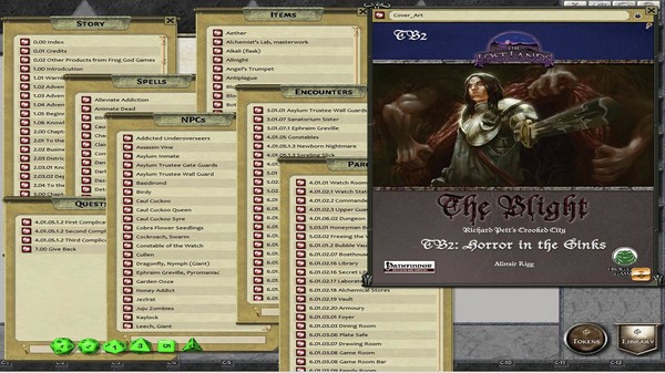 【图】Fantasy Grounds – The Blight: Horror in the Sinks (PFRPG)(截图1) 【图】Fantasy Grounds – The Blight: Horror in the Sinks (PFRPG)(截图1)