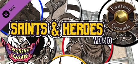 Fantasy Grounds - Saints and Heroes, Volume 10 (Token Pack)