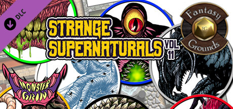 Fantasy Grounds - Strange Supernaturals, Volume 11 (Token Pack)